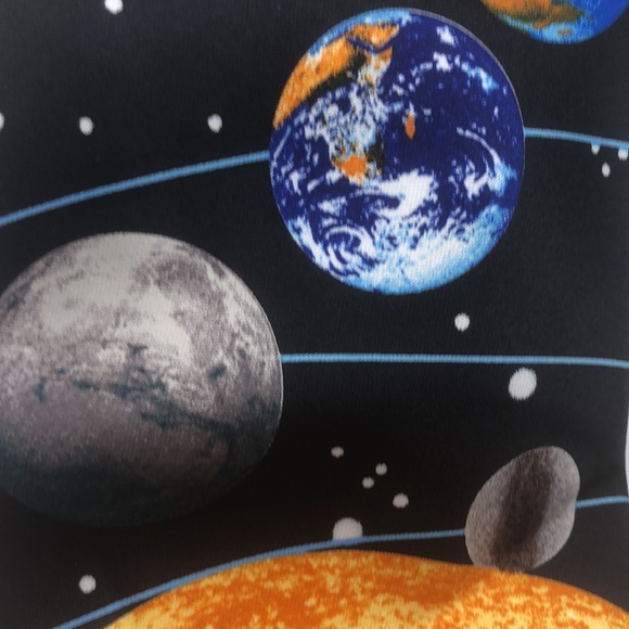 Ralph Marlin Solar System Tie. Polyester - Picture 2 of 5